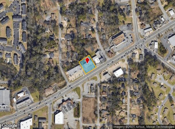  3245 Mercer University Dr, Macon, GA Parcel Map