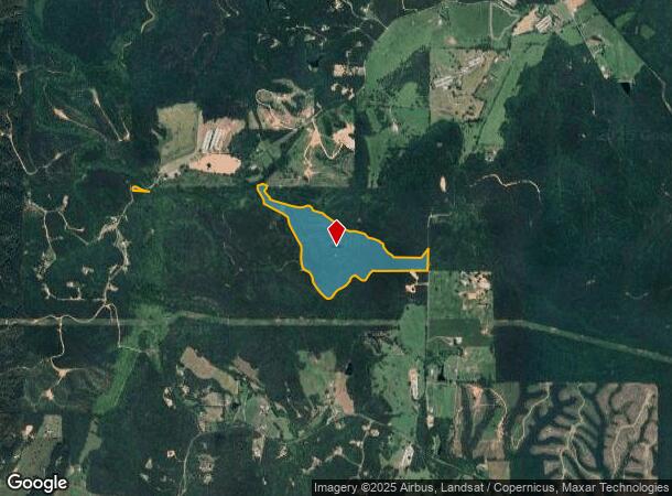 1727 Slate Mine Rd Se, Fairmount, GA Parcel Map