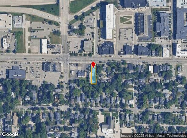 522 Michigan St Ne, Grand Rapids, MI Parcel Map