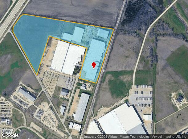 200 Singleton Rd, Waxahachie, TX Parcel Map