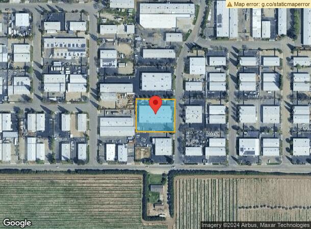  2477 N Business Park Ave, Fresno, CA Parcel Map