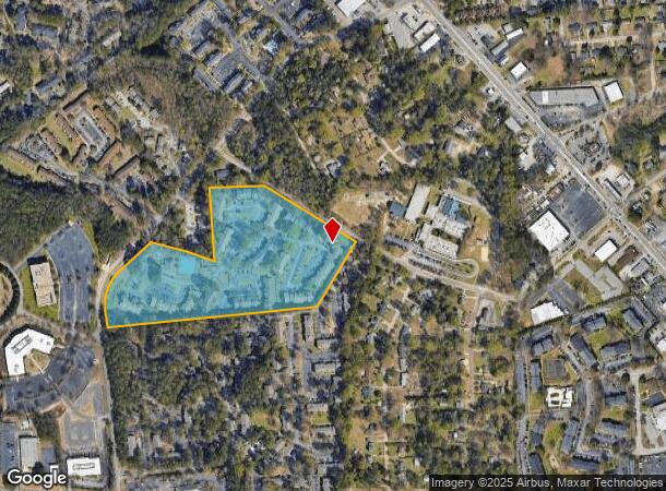  1017 Bent Tree Ln, Columbia, SC Parcel Map