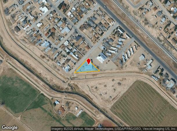  212 8Th St, Fabens, TX Parcel Map