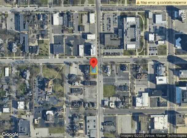  502 W Washington St, South Bend, IN Parcel Map