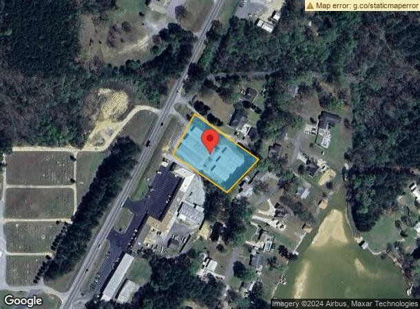  3424 Martin St S, Cropwell, AL Parcel Map