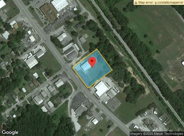  1101 S Jackson St, Tullahoma, TN Parcel Map