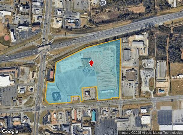  900 Skyland Blvd E, Tuscaloosa, AL Parcel Map