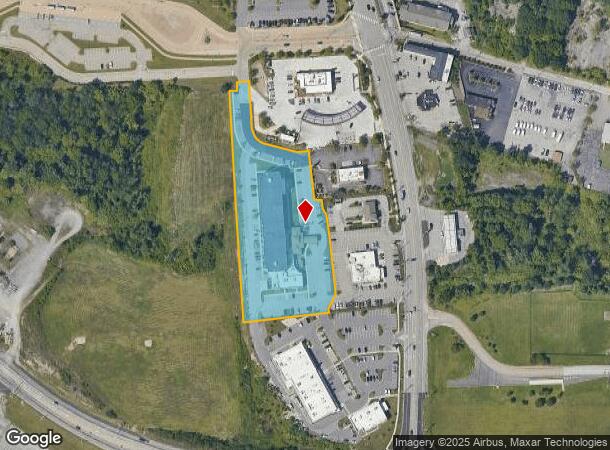  9600 University Blvd, Coraopolis, PA Parcel Map