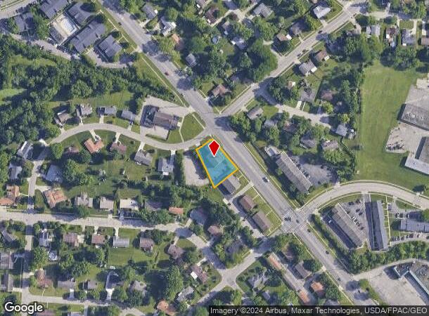  2344 Glenheath Dr, Dayton, OH Parcel Map