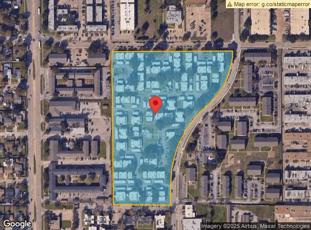  3300 Edgewood Dr, Garland, TX Parcel Map