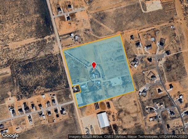 2411 S County Road 1050, Stanton, TX Parcel Map