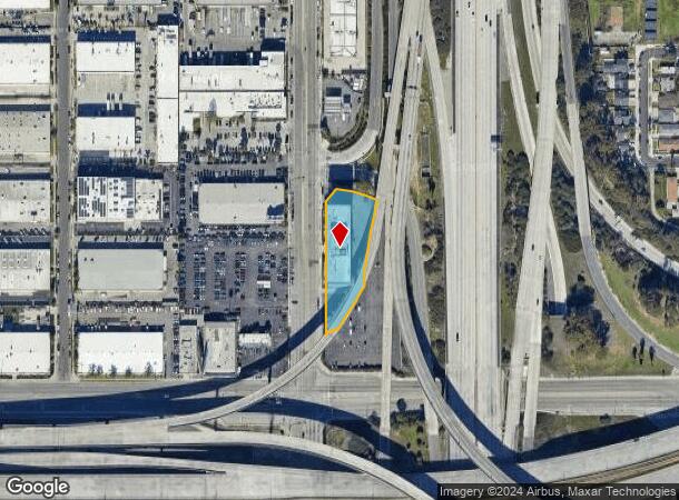  11222 S La Cienega Blvd, Inglewood, CA Parcel Map