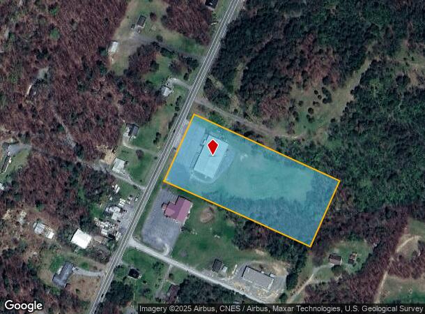 4909 Valley Rd, Berkeley Springs, WV Parcel Map