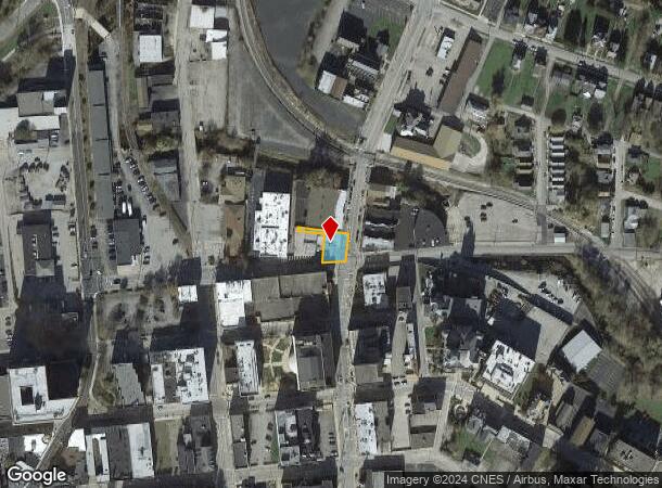  25 E Penn St, Uniontown, PA Parcel Map