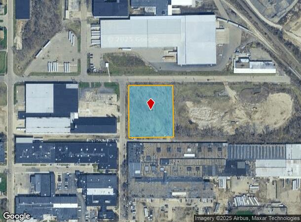  2002 Lane Blvd, Kalamazoo, MI Parcel Map