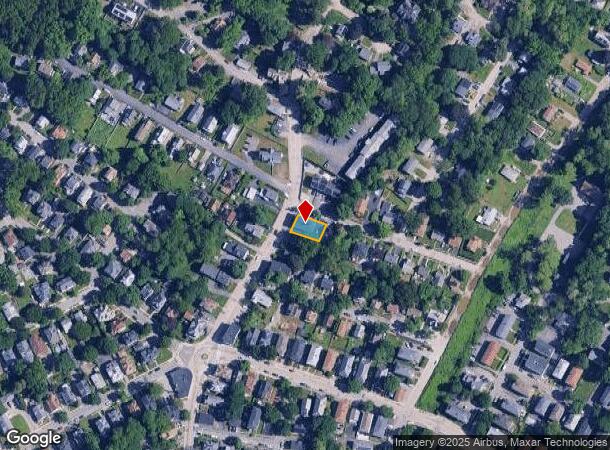  154 Lovell St, Worcester, MA Parcel Map