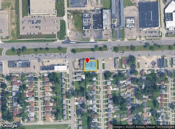  14501 W 8 Mile Rd, Detroit, MI Parcel Map