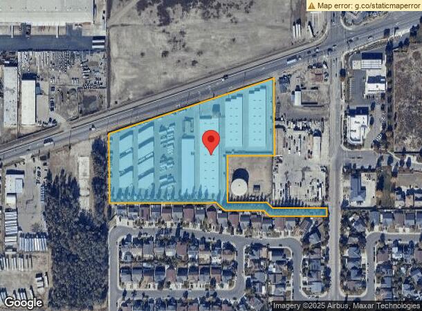  1880 W Charter Way, Stockton, CA Parcel Map