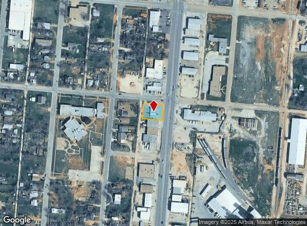  802 S Treadaway Blvd, Abilene, TX Parcel Map