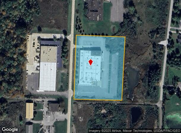 1515 Danner Dr, Aurora, OH Parcel Map