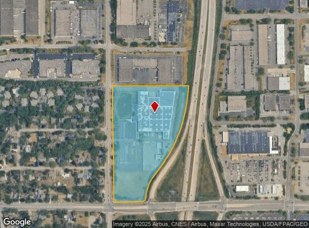 1770 Fernbrook Ln N, Minneapolis, MN Parcel Map