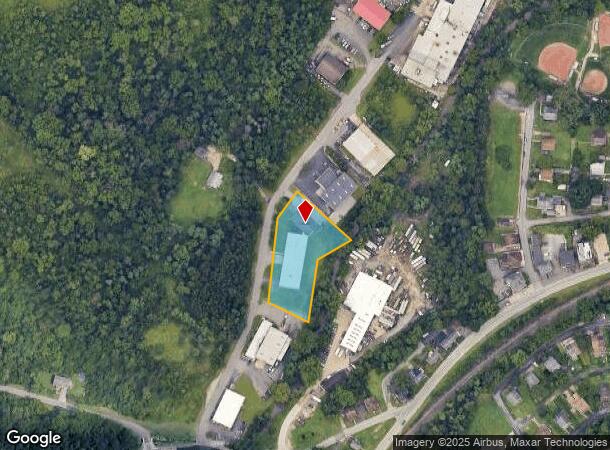  206 W Bridge Dr, Morgan, PA Parcel Map