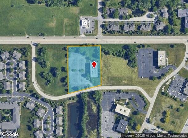  3615 Park Dr, Olympia Fields, IL Parcel Map