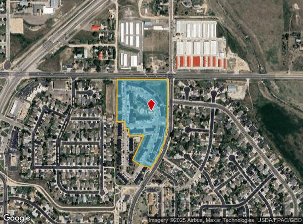 1900 Rainbow Rd, Cheyenne, WY Parcel Map