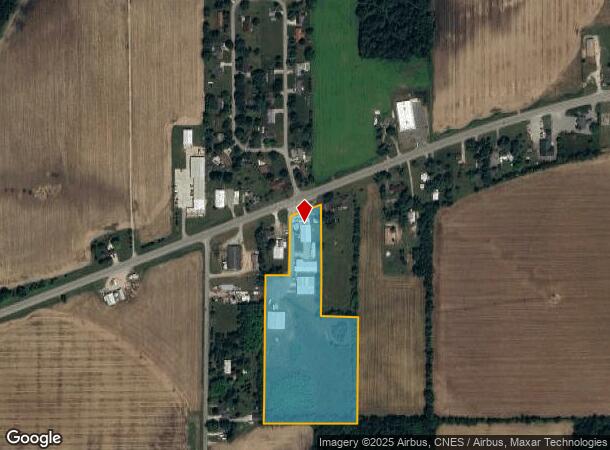 893 W Chicago Rd, Bronson, MI Parcel Map