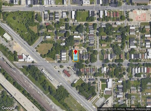  1334 E 76Th St, Chicago, IL Parcel Map