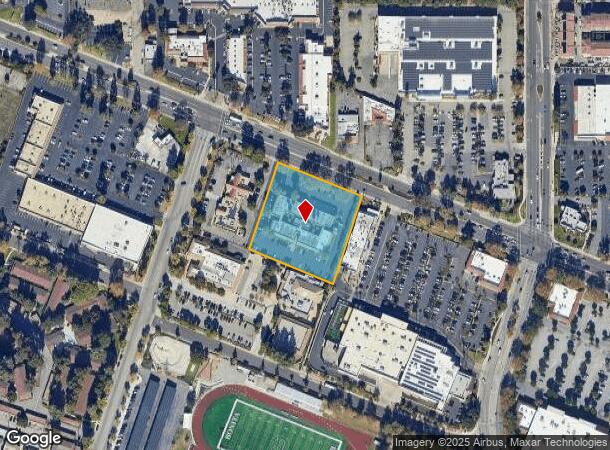  2120 Foothill Blvd, La Verne, CA Parcel Map