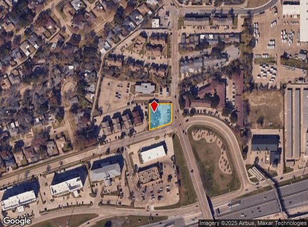  3453 Saint Francis Ave, Dallas, TX Parcel Map