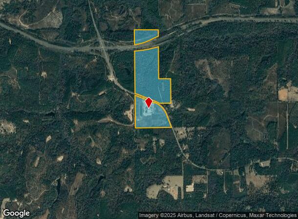 2074 Flat Creek Rd, Chattahoochee, FL Parcel Map