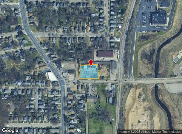 201 E Alcott St, Kalamazoo, MI Parcel Map