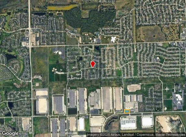  W Taylor Rd, Romeoville, IL Parcel Map