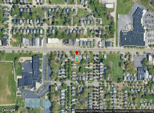  766 E Exchange St, Akron, OH Parcel Map