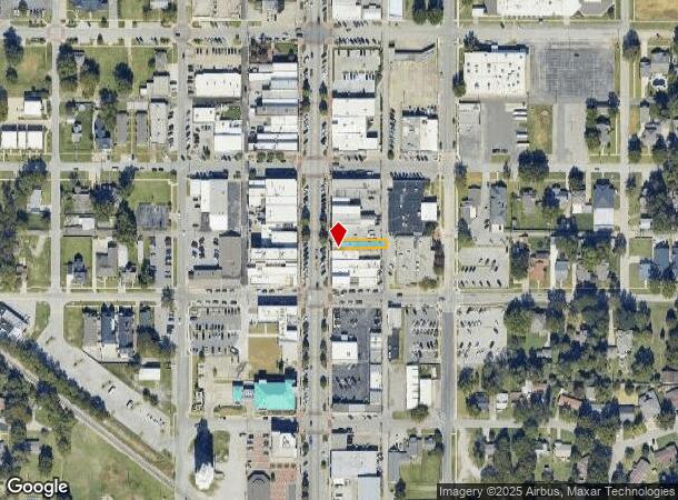 215 S Main St, Broken Arrow, OK Parcel Map