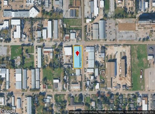 614 Curtis Ave, Pasadena, TX Parcel Map