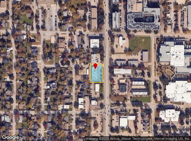 1100 S Main St, Grapevine, TX Parcel Map