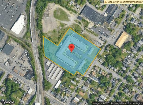  1651 Dickson Ave, Scranton, PA Parcel Map