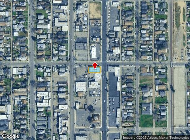 275 N Abby St, Fresno, CA Parcel Map
