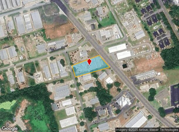  3698 Community Rd, Brunswick, GA Parcel Map
