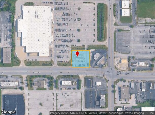 2441 Lincoln Hwy, Olympia Fields, IL Parcel Map