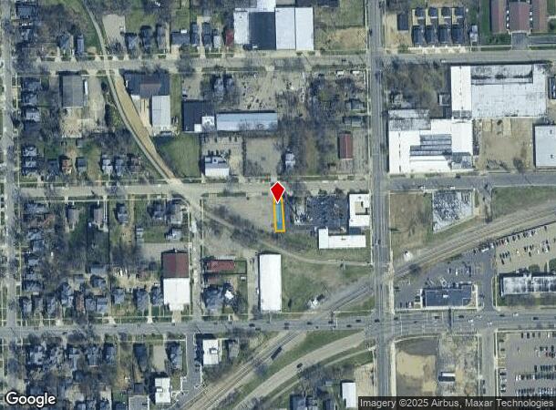 527 W Willard St, Kalamazoo, MI Parcel Map