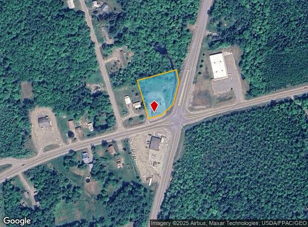 98 Bridge St, West Enfield, ME Parcel Map