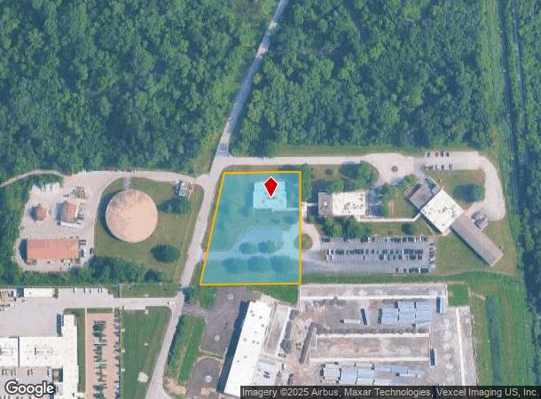 1 Science Rd, Glenwood, IL Parcel Map