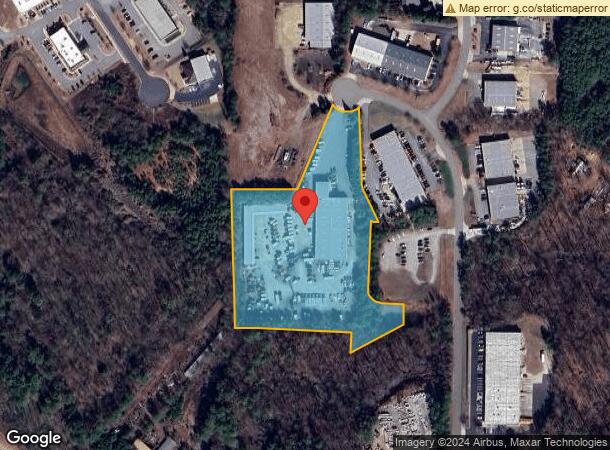  5055 Hammond Industrial Dr, Cumming, GA Parcel Map