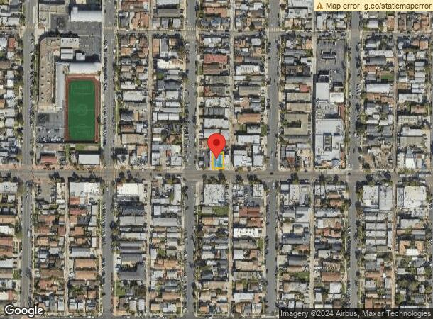  3610 University Ave, San Diego, CA Parcel Map