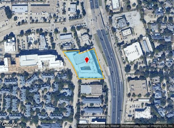 17501 Dallas Pky, Dallas, TX Parcel Map