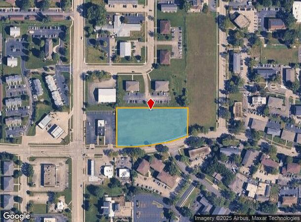 1011 W Hillcrest Dr, Dekalb, IL Parcel Map